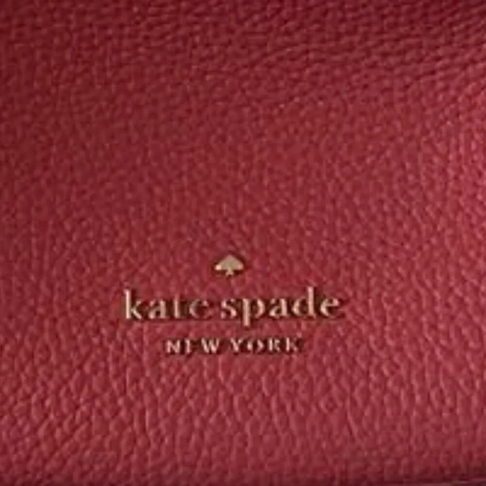 NWT Kate Spade Weston Masons Bricks Leather Large Shoulder Crossbody Bag